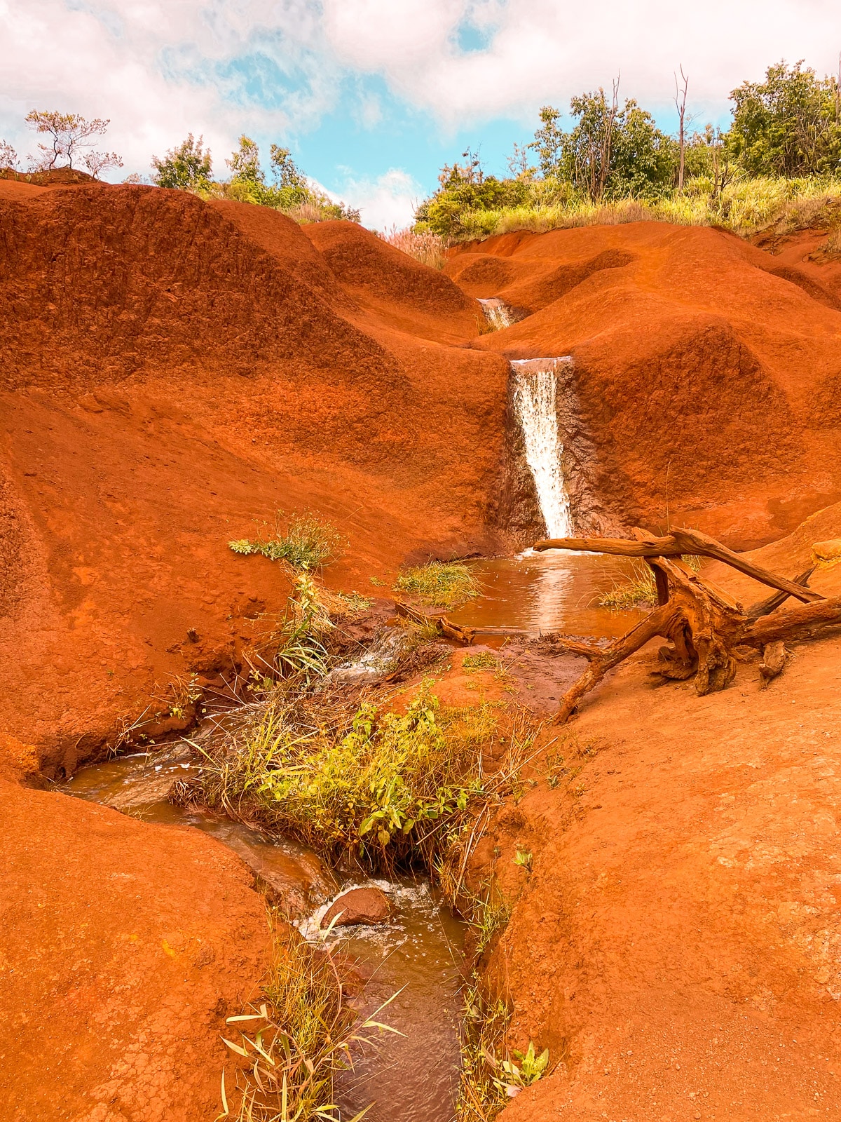 Best Things to do in Kauai: Red Dirt Waterfall Hike in Waimea Canyon in Kauai, Hawaii